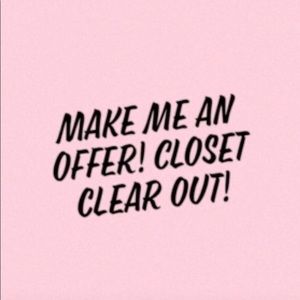 Closet Clear Out